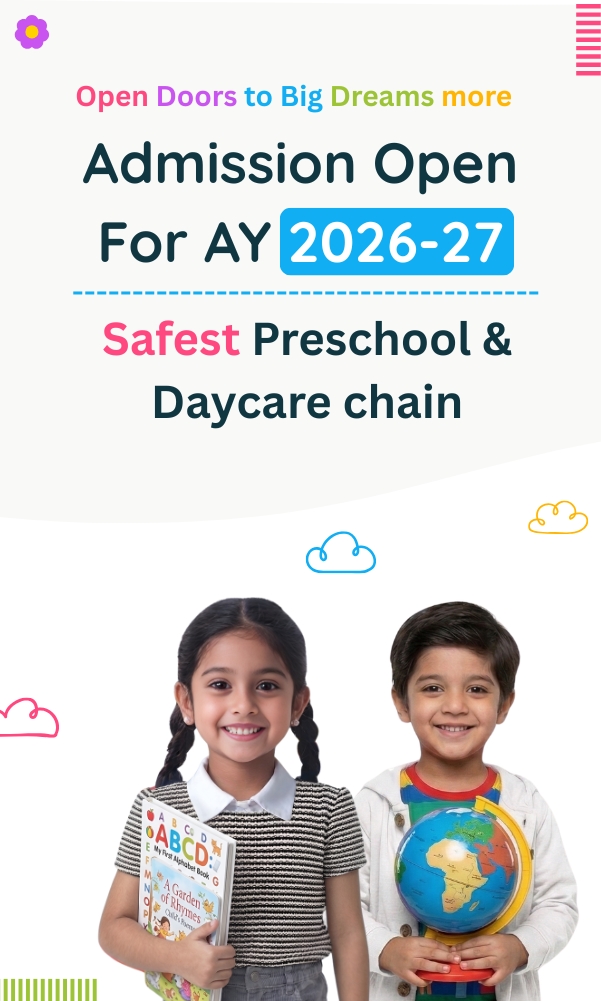 Brats n Cuties preschool admissions open banner